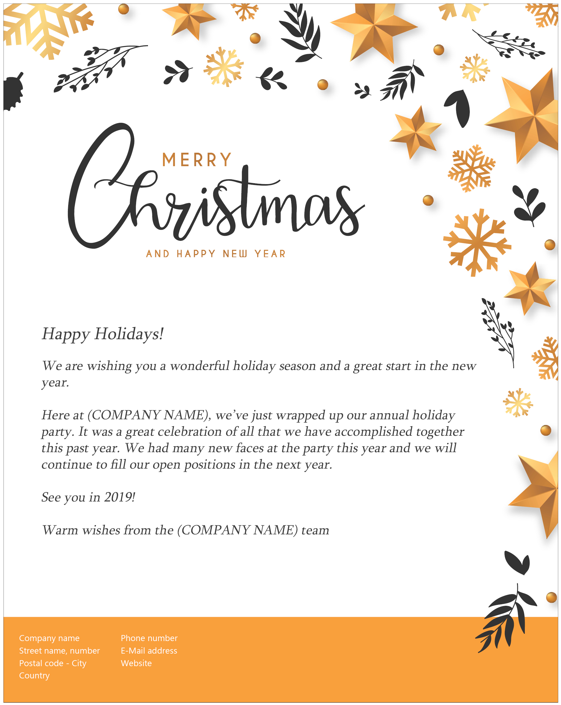 Recruiting At Christmas 4 Christmas Nurturing Newsletter Examples